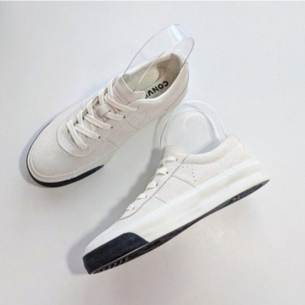 Converse One Star CC Ox Egret Black Women's 5